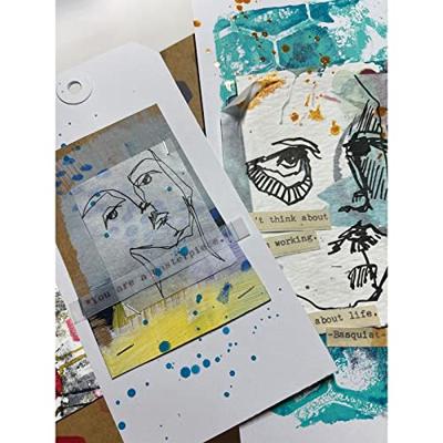 Ranger Ink Ranger • dina wakley media collage papier church doodles