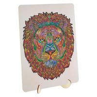 Creative Craft Group Houten legpuzzel leeuw, 140st. - thumbnail