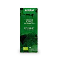 Purasana Pepermunt olie/huile menthe poivree bio (10 ml) - thumbnail