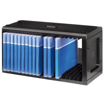 Hama Rek voor 20 CD/DVD/Blu-ray Audio accessoire Zwart