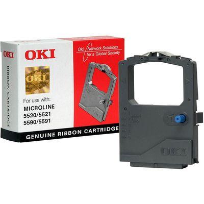 OKI Kleurtape 01126301 Origineel ML5520 ML5521 ML5590 ML5591 Geschikt voor apparatuur (merk): OKI Zwart 1 stuk(s)
