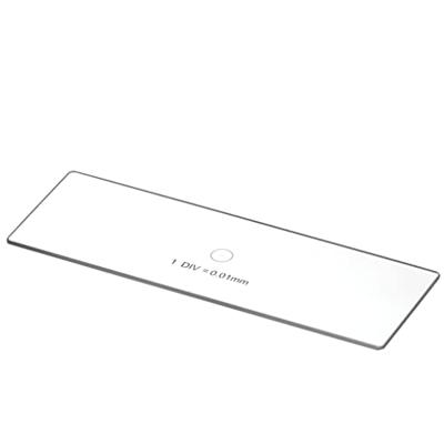 Bresser Optik 1/100 mm Skala 5916710 Microscoop objectdrager Geschikt voor merk (microscoop) Bresser Optik