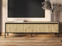 Tv-meubel TRAINING 4 deuren 192 cm artisan eik - thumbnail