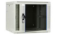 DSI 9U witte wandkast met glazen deur - DS6609W server rack - thumbnail