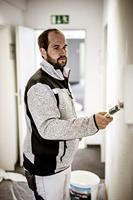 NITRAS SAFETY Nitras softshelljas "motion tex plus" knitted softshell jacket. motion tex plus gray - thumbnail