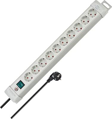 Brennenstuhl Premium-Line stekkerdoos 10-voudig lichtgrijs 3m H05VV-F 3G1,5 - 1955500100