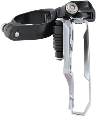 SHIMANO voorderailleur 3 x 10-speed deore fc-m6000 side swing middelhoge klem 40-42t zwart