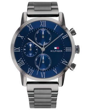 Tommy Hilfiger Gunmetal Grey herenarmbandhorloge, 44 mm Tommy Hilfiger Gunmetal Grey herenarmbandhorloge, 44 mm