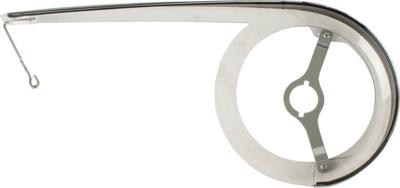 Hesling Kettingscherm cambio 38t transparant/zwart 46 x 18 cm