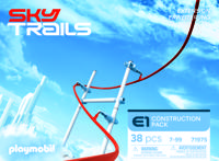 Sky Trails: Construction Pack, uitbreidingsset, luchtspoor, 38 onderdelen, vanaf 7 jaar - thumbnail