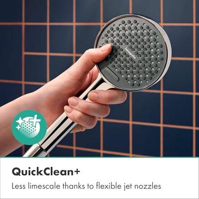 hansgrohe Activera S doucheset 95 - 2jet - EcoSmart unica - met glijstang 65cm - chroom 28044000 hansgrohe Activera S doucheset 95 - 2jet - EcoSmart unica - met glijstang 65cm - chroom 28044000
