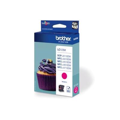 Brother Inktc. LC-123M Magenta