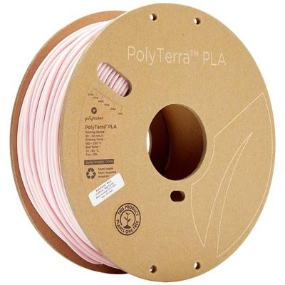 Polymaker 70868 PolyTerra PLA Filament PLA kunststof 2.85 mm 1000 g Roze (mat), Pastelroze 1 stuk(s) Polymaker 70868 PolyTerra PLA Filament PLA kunststof 2.85 mm 1000 g Roze (mat), Pastelroze 1 stuk(s)