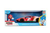 Sonic the Hedgehog DieCast Model Car - Lamborghini Veneno (Knuckles) - thumbnail
