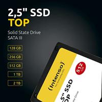 Hard Drive INTENSO Top SSD 512 GB 2.5" SATA3 512 GB SSD - thumbnail