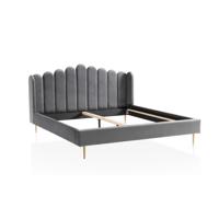 Bed Kendall Grijs 180x200cm - thumbnail