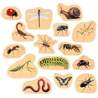Tickit Houten Blokken Insecten - thumbnail