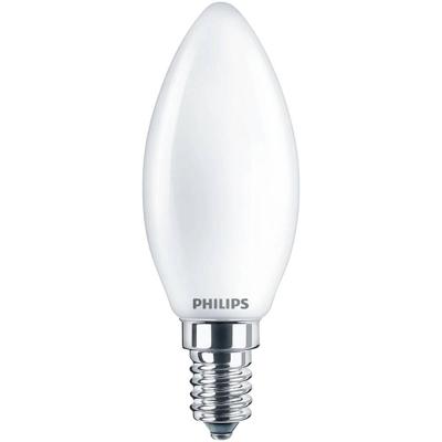 Philips LED 76271100 LED-lamp Energielabel E (A - G) E14 6.5 W = 60 W Koudwit (Ø x l) 3.5 cm x 9.7 cm 1 stuk(s)