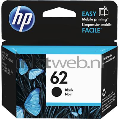 HP Inktcartridge 62 Origineel Zwart C2P04AE Inkt