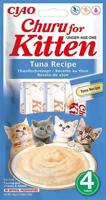 INABA Churu Kitten Tonijn - Kattensnoepje - 4x14 g - thumbnail