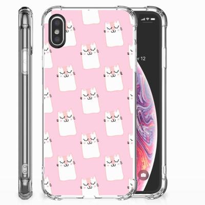Apple iPhone X | Xs Case Anti-shock Sleeping Cats Apple iPhone X | Xs Case Anti-shock Sleeping Cats