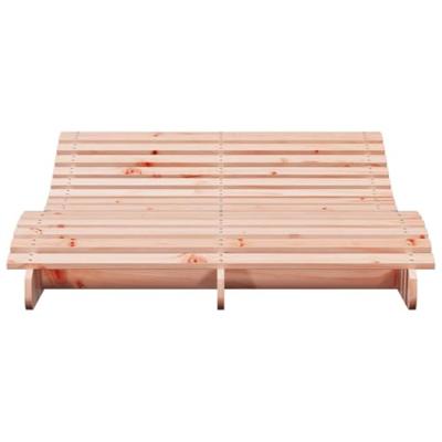 Ligbed 205x110x31,5 cm massief douglashout