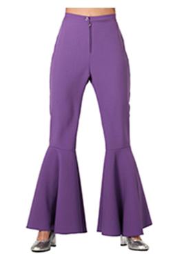 Hippie broek dames paars
