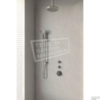 Thermostatisch Inbouwdoucheset Brauer Brushed 20 cm Hoofddouche Plafondarm 3 Standen Handdouche op Glijstang Geborsteld Nikkel Brauer - thumbnail