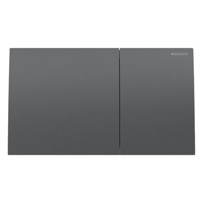 Drukplaat Geberit Sigma 70 Frontbediening 2-toets RVS Zwart Chroom Drukplaat Geberit Sigma 70 Frontbediening 2-toets RVS Zwart Chroom