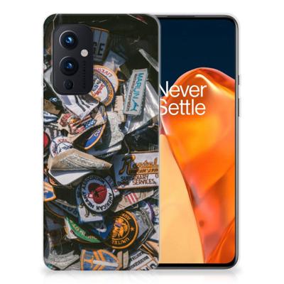 OnePlus 9 | Siliconen hoesje | met foto Badges