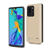 Lunso - Battery Power Case hoes - Huawei P30 Pro - 5000 mAh - Goud - thumbnail