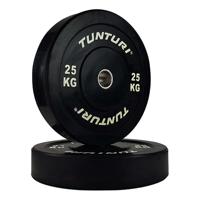 Tunturi Halterschijf| 1 x 25kg | Black - thumbnail