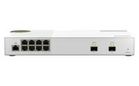 QNAP QSW-M2108-2S netwerk-switch Managed Grijs - thumbnail