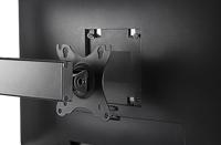 My Wall HL 19 L Monitor-tafelbeugel 1-voudig 43,2 cm (17) - 68,6 cm (27) Zwart Kantelbaar en zwenkbaar, Draaibaar - thumbnail