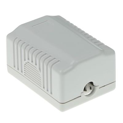 ACT Modulair opbouwdoos shielded 1-voudig CAT6A