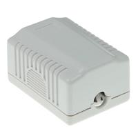 ACT Modulair opbouwdoos shielded 1-voudig CAT6A - thumbnail