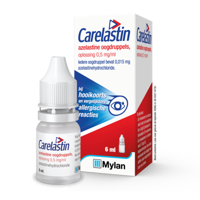 Carelastin Oogdruppels azelastine 6 Milliliter