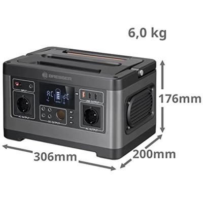 BRESSER Mobile Power Station draagbare stroomvoorziening 500 Watt - thumbnail