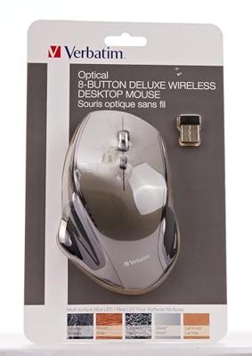 Muis Verbatim DELUXE Grijs