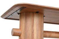 Eettafel Home ESPRIT Natuurlijk Mangohout 180 x 90 x 76 cm - thumbnail