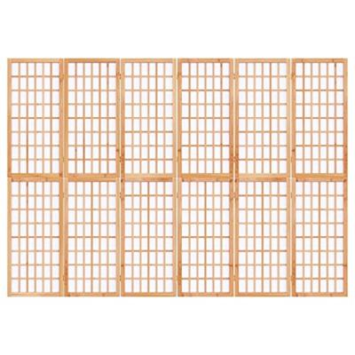 Kamerscherm inklapbaar 6 panelen Japanse stijl 240x170 cm - thumbnail