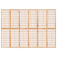 Kamerscherm inklapbaar 6 panelen Japanse stijl 240x170 cm - thumbnail