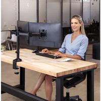 Fellowes Reflex Monitorarm dubbel - thumbnail