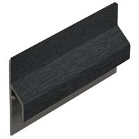 Trim/kraal aansluitprofiel Zwartgrijs (dakrand) - Keralit (2843) - thumbnail