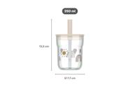 Mepal kinderglas mio 250 ml met rietje fairy garden - thumbnail