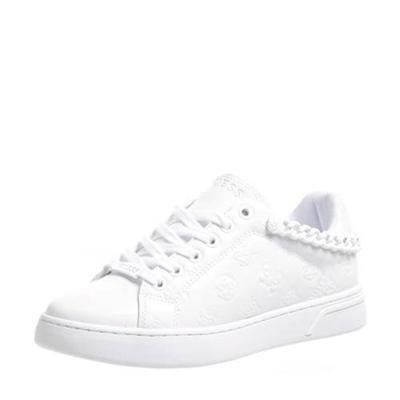GUESS Riyan sneakers met ketting wit