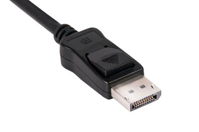 club3D CAC-1064 DisplayPort-kabel DisplayPort Aansluitkabel DisplayPort-stekker, DisplayPort-stekker 3.00 m Zwart