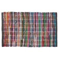 Badmat Sealskin Madras 100% katoen 90x60 cm Multi - thumbnail