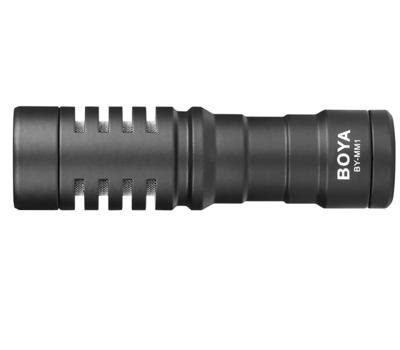 Boya universele compacte shotgun richtmicrofoon by-mm1+