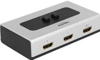 Delock 87663 Switch 4K HDMI 2 poort handmatig bidirectioneel - thumbnail